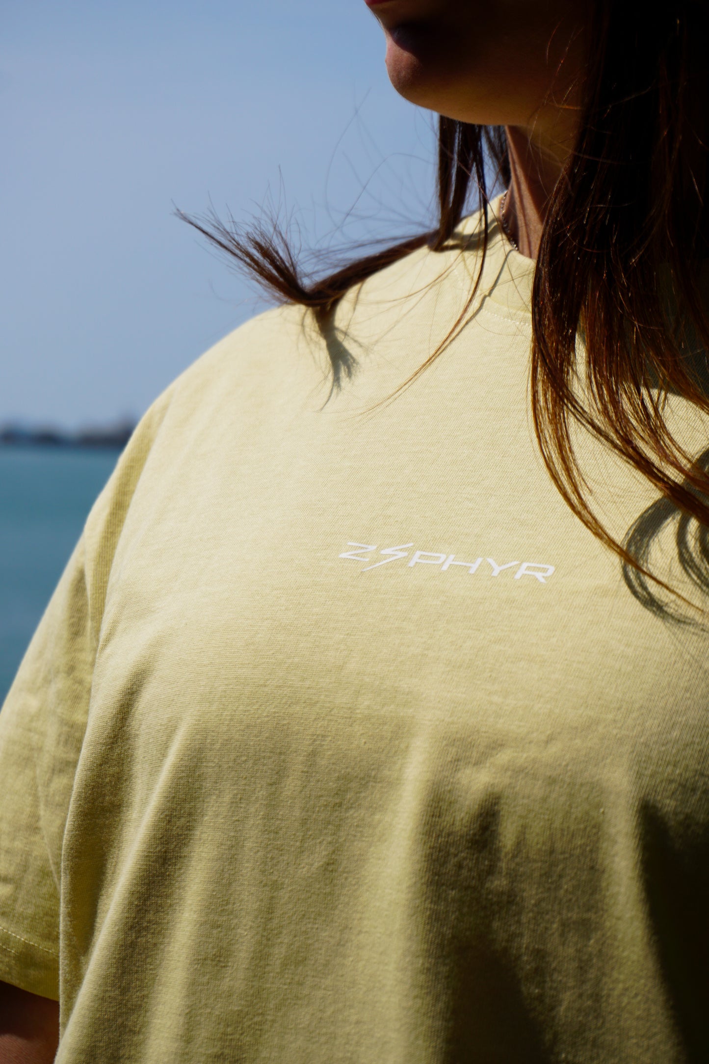 T-shirt Oversize “DEDALE” Jaune