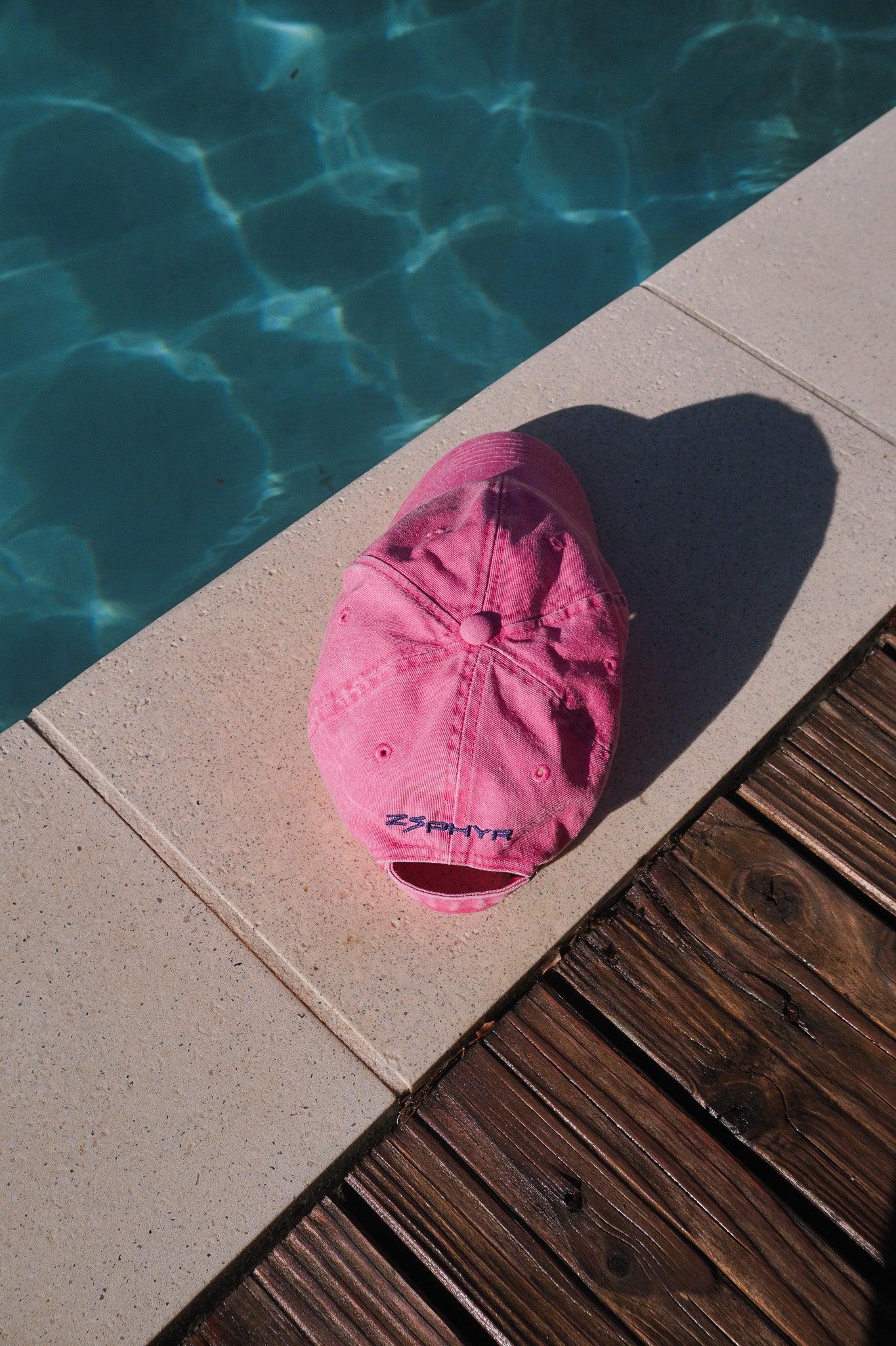 Casquette "Calliope" Rose