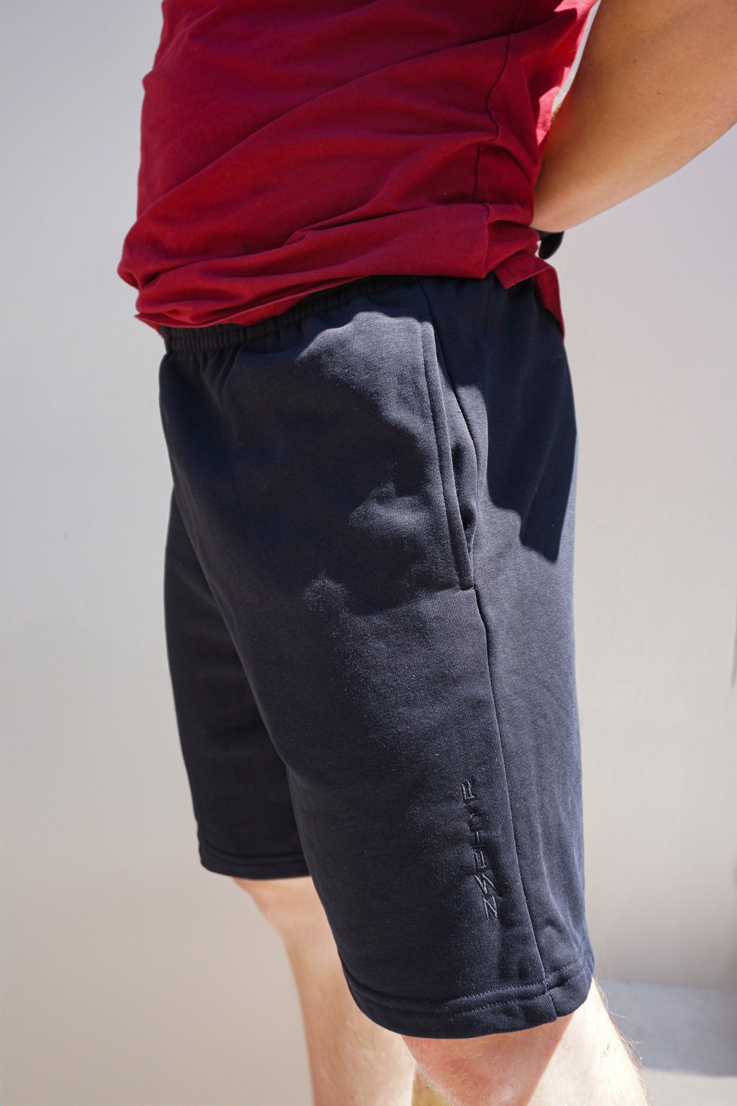 Short brodé « ICARE »