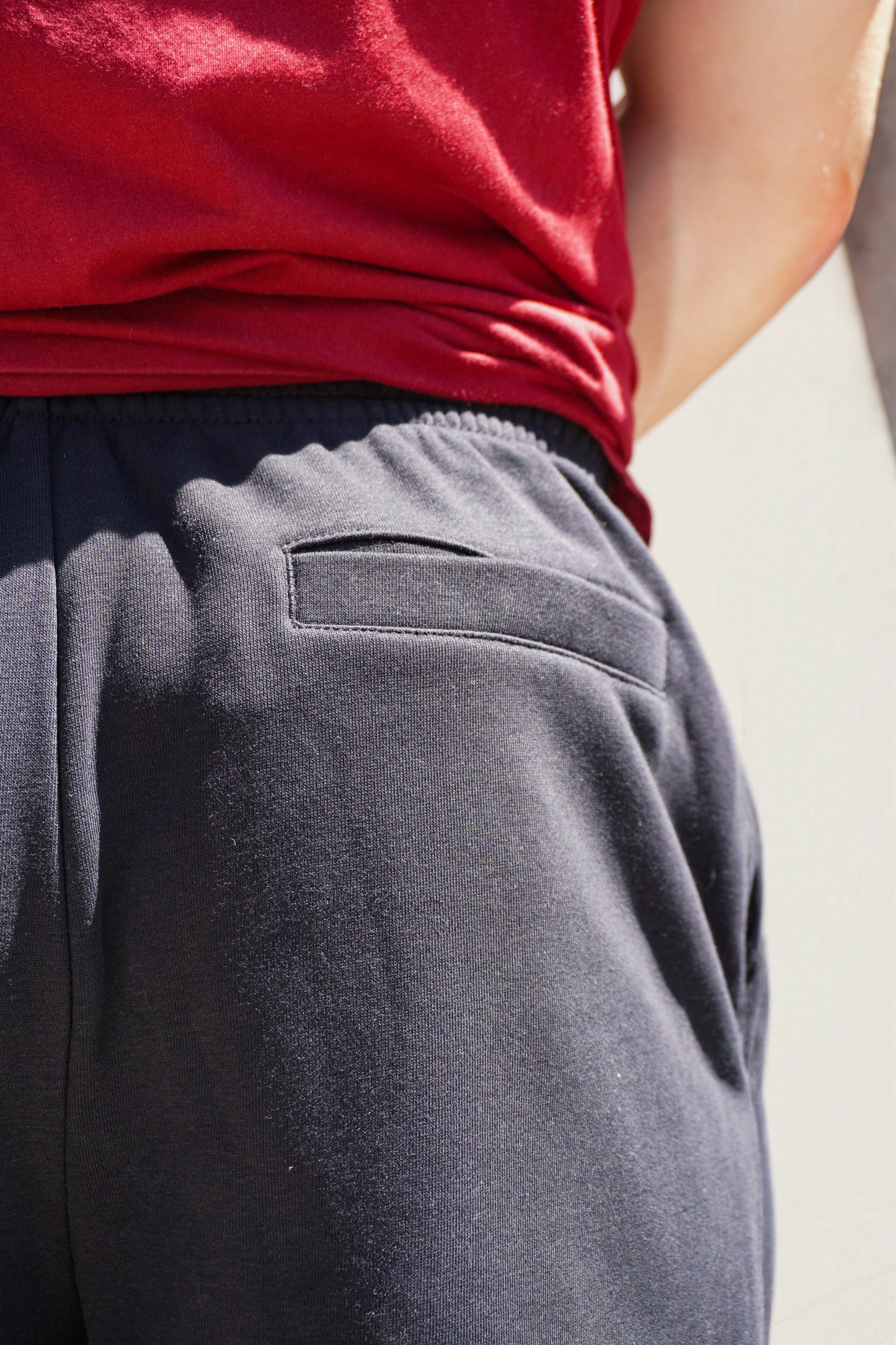 Short brodé « ICARE »