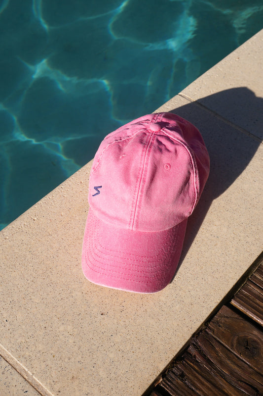 Casquette "Calliope" Rose
